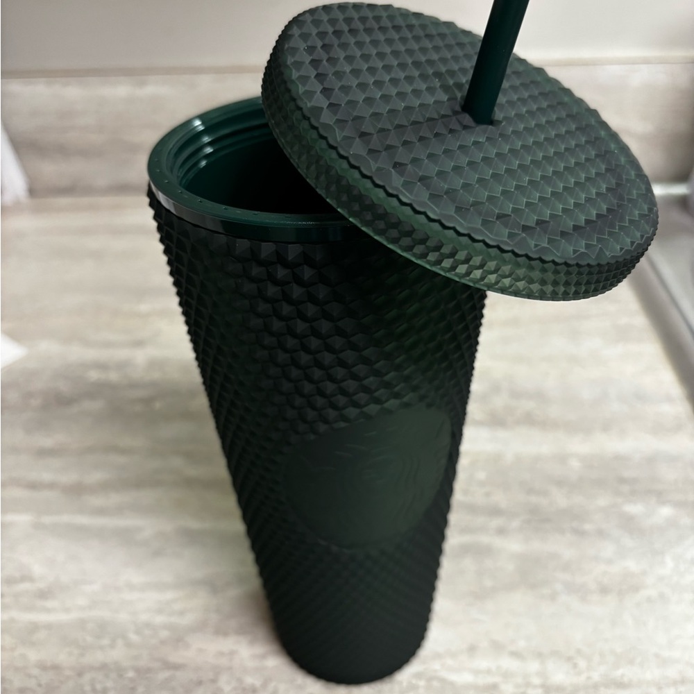 Starbucks Matte Green Studded Tumbler - Picture 2 of 2